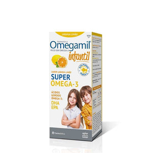 Omegamil für Kinder Orange/Zitrone 100ml - Farmodietica - Crisdietética