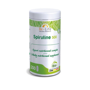Espirulina 500 Bio 200 Comprimidos - Be-Life - Crisdietética