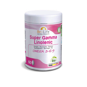 Super Gamma Linolénico 750 60 Comprimidos - Be-Life - Crisdietética