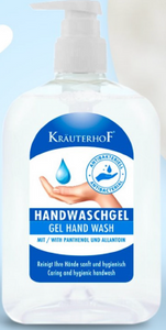 Gel antibactérien pour les mains 500 ml - Krauterhof - Chrysdietética