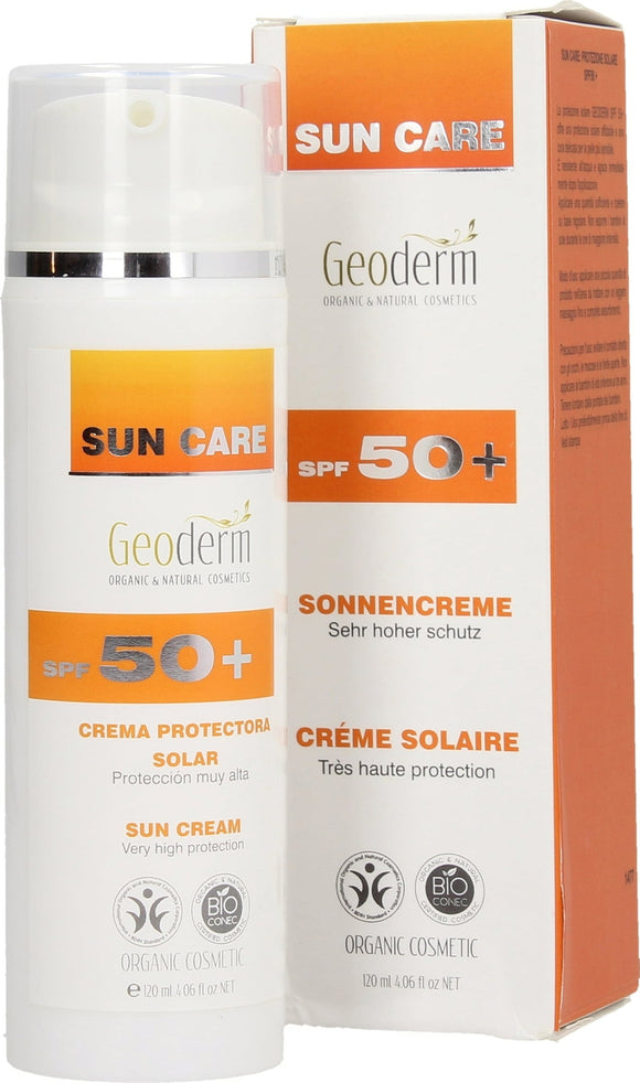 Sun Care SPF 50+ Sonnencreme 120ml - Geoderm - Crisdietética