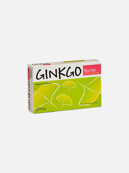 Ginkgo Forte 20 ampolas - Natiris - Crisdietética