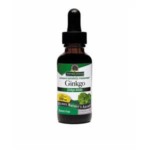 Ginkgo Biloba Liquid Extract 30ml - Natures Answer - Crisdietética