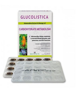Glucolistica 40 Capsules - Holistic - Crisdietética