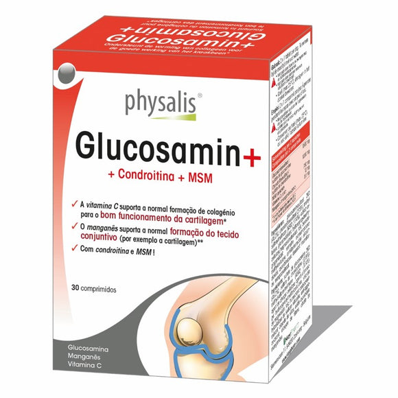 Glucosamin+ 30 Comprimidos - Physalis - Crisdietética