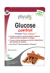Glukosekontrolle 30 Tabletten - Physalis - Crisdietética