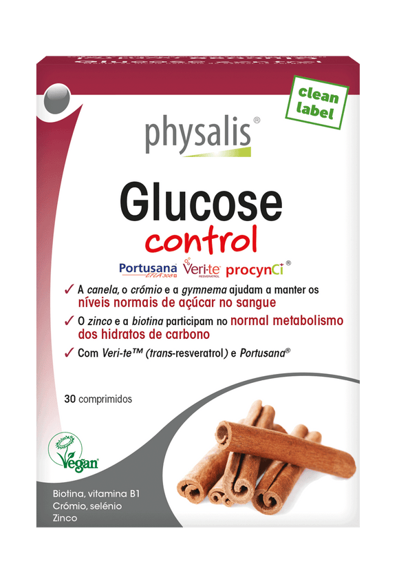 Glucose Control 30 Comprimidos - Physalis - Crisdietética