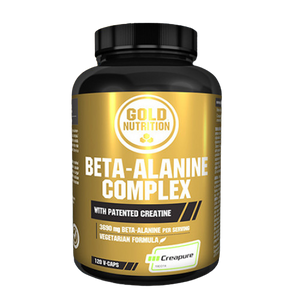 Beta-Alanine 120 Cápsulas - GoldNutrition - Crisdietética