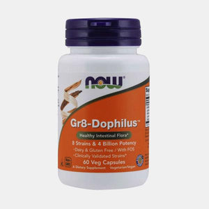 Gr8-Dophilus 60 capsules - Now - Crisdietética