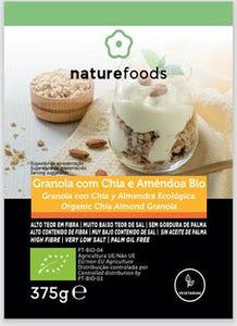 GRANOLA WITH CHIA AND ALMOND BIO 375 G- NATUREFOODS - Chrysdietética