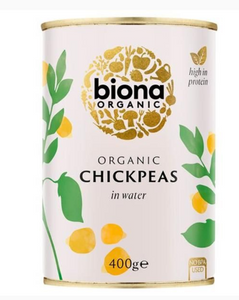 Organic Chickpeas 400g - Biona - Crisdietética