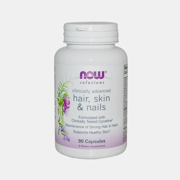 Hair, Skin & Nails 90 cápsulas - Now - Crisdietética