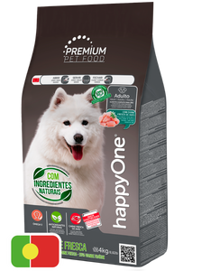 happyOne PREMIUM Adult Dog Carne Fresca 4kg - Chrysdietética