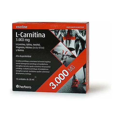 L-Carnitina 3000mg - Herbora - Crisdietética