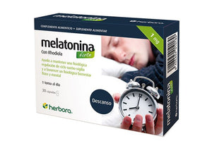 Melatonina Forte 30 cápsulas - Herbora - Crisdietética