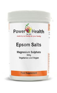Epsom salts 500gr - Power Health - Crisdietética