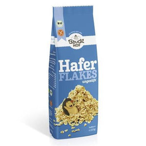 Toasted Oat Flakes Without Gluten 225 g - Bauck Hof - Chrysdietetic
