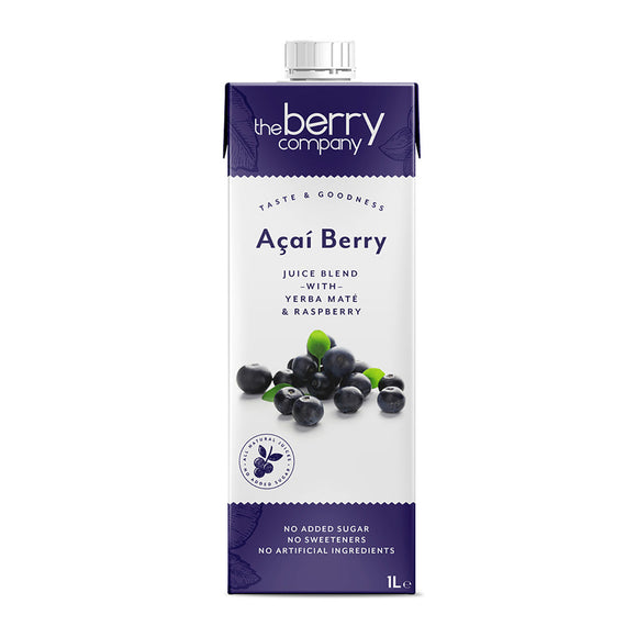 Açaí Berry Sumo S/ açúcar 1L - The Berry Company - Crisdietética
