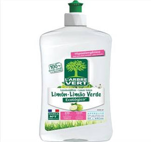 Lemon Hand Dish Detergent 500ml - L'Arbre Vert - Crisdietética