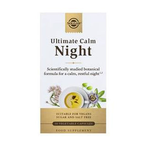 Ultimate Calm Night 30 Capsules - Solgar - Chrysdietética
