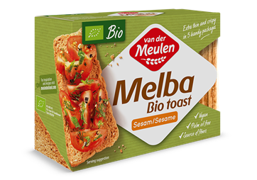 Tosta Melba Bio 100gr - Van Der Meulen - Crisdietética