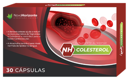 NH Colesterol 30 cápsulas - Novo Horizonte - Crisdietética