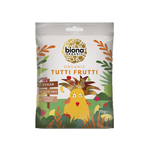 Gomas BIO Tutti Frutti 75 g - Biona - Chrysdietética