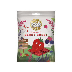 BIO Gums Red Berries 75 g - Biona - Chrysdietética