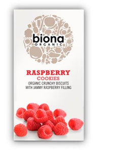 Raspberry Biscuits BIO 175g - Biona - Chrysdietética