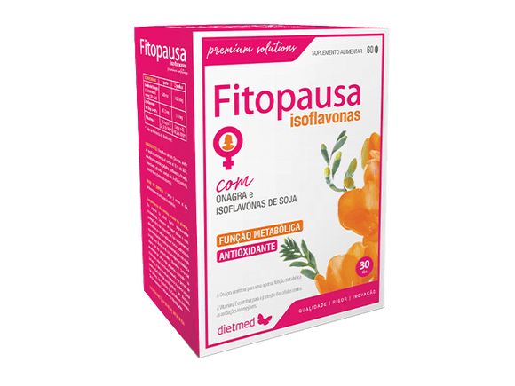 Fitopausa Isoflavonas 60 Cápsulas - Dietmed - Crisdietética