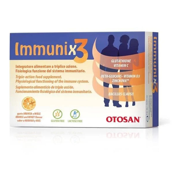 Immunix 3 40 Comprimidos Mastigáveis - Otosan - Crisdietética