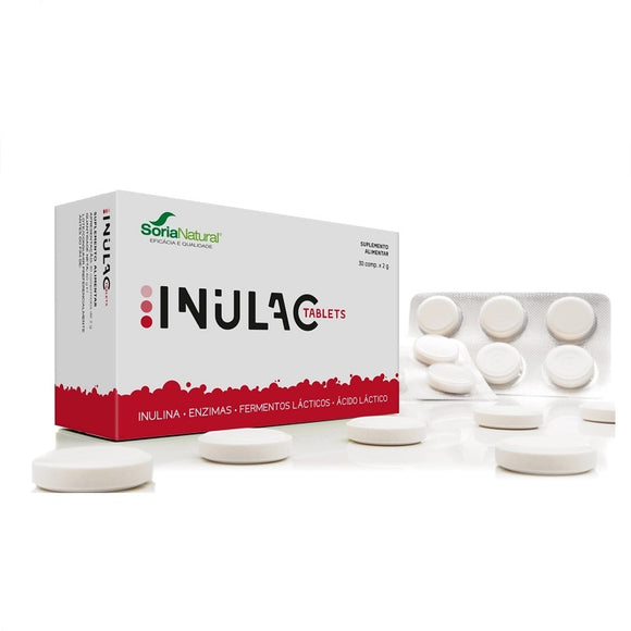 Inulac 30 Comprimidos - Soria Natural - Crisdietética