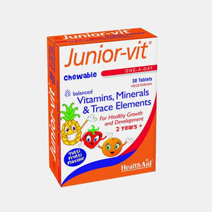 Junior Vit 30 Comprimidos - Health Aid - Crisdietética