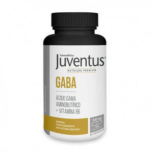 Juventus Premium GABA + Vitamina B6 90 Cápsulas - Farmodietica - Chrysdietética