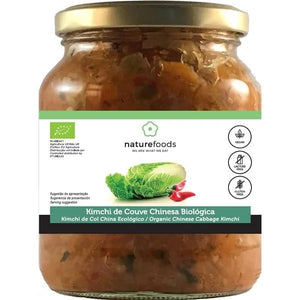 Kimchi de col rizada china ecológica 350g - Naturefoods - Crisdietética