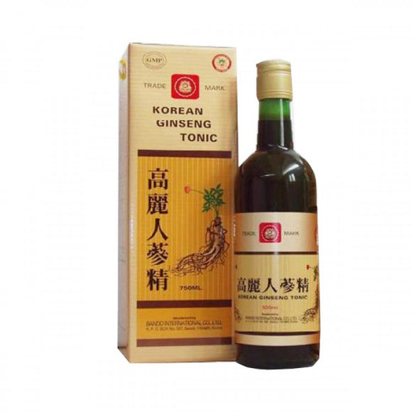 Korean Ginseng Tonic 750ml - JLFerreira - Crisdietética