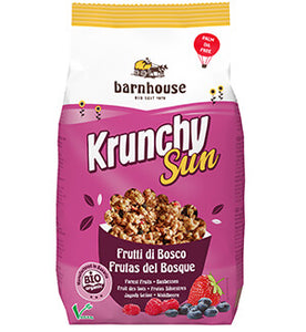 Krunchy Sun Wild Fruits Bio 375g - Barnhouse - Crisdietética