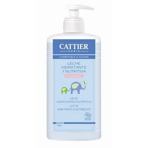 Moisturizing and Nourishing Milk for Baby Face and Body 500ml - Cattier - Chrysdietética