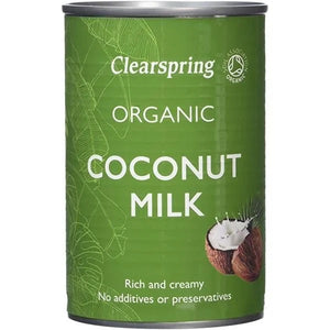 Organic Coconut Milk 400ml - ClearSpring - Crisdietética