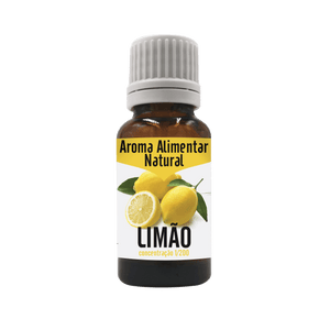 柠檬天然食物香气 20 毫升 - 优雅 - Chrysdietética