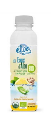 Bebida Ecológica Aloe Vera Limón y Jengibre 500ml - Eloa - Chrysdietética