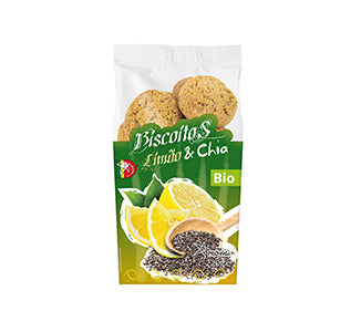 Biscoitos Limão e Chia Bio 220g  - Provida - Crisdietética