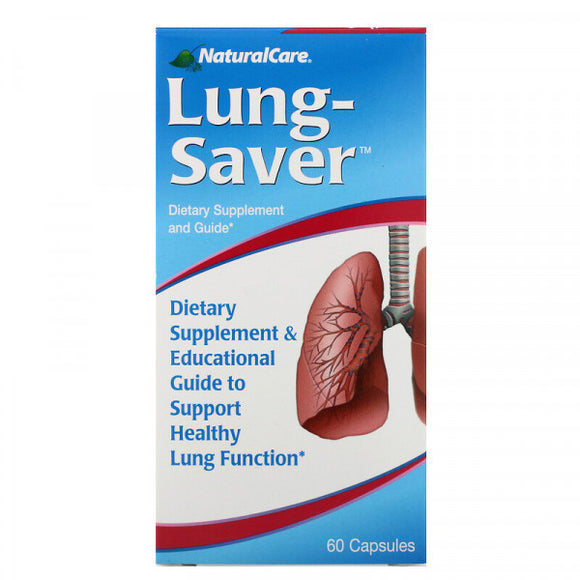 Lung Saver 60 Cápsulas - Natural Care - Crisdietética