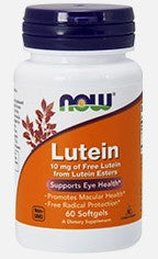 Lutein 10mg 60 Capsules - Now - Chrysdietetic
