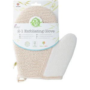 Peeling-Handschuh 2 in 1 Ramie und Baumwolle - So Eco - Crisdietética