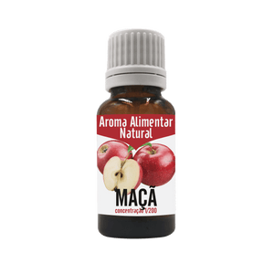 天然食物苹果香气 20 毫升 - 优雅 - Chrysdietética