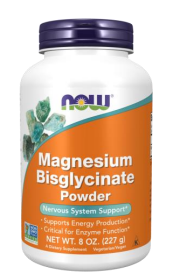 Magnesium Bisglycinate 113gr - Now - Crisdietética