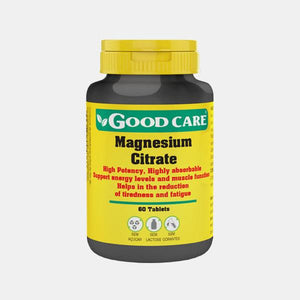 Magnesium Citrate 60 Comprimidos - Good Care - Crisdietética