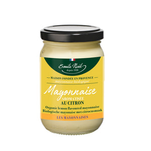 Mayonnaise with Lemon Bio 185g - Emile Noel - Crisdietética