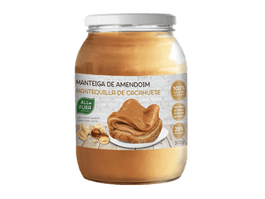 Manteiga Amendoim 500g - All Pura - Crisdietética
